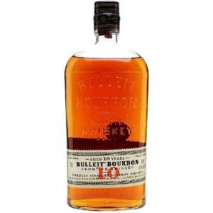 Bulleit Bourbon 10 Year Old Kentucky Straight Frontier Whiskey 750ml